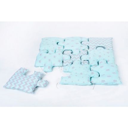 Perne Puzzle albastru 3