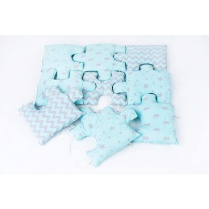 Perne Puzzle albastru 3